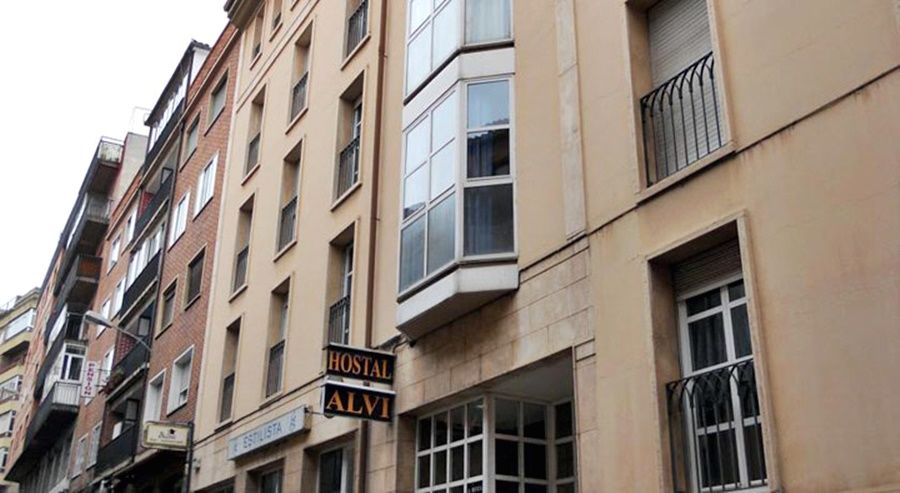 Alvi Hotel Soria Bagian luar foto